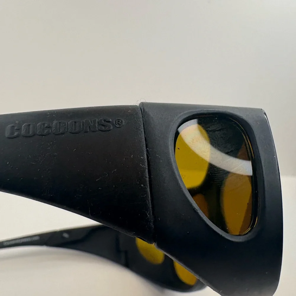 Cocoons C402Y Slime Line Sunglasses Yellow lens Sunglasses Fitovers